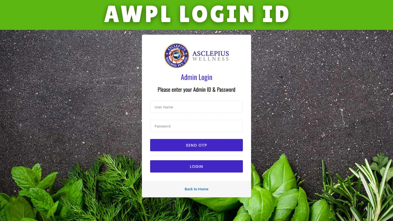 AWPL Login ID Login Steps & Password Reset